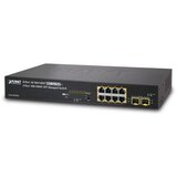 PLANET Technology Corporation Planet L2 L4 8-Port RJ45 GbE HP PoE 2-Port 1G SFP Managed Switch (120W) | shoptok.hr