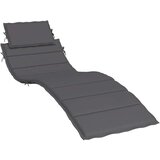 vidaXL Blazina za ležalnik antracitna 186x58x3 cm | Shoptok.si