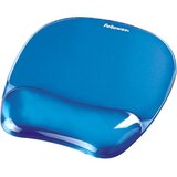 Fellowes Crystal Gel podloga za miško/počivalo za zapestje, modra | Shoptok.si