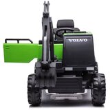 Lean_Toys Otroški bager Volvo 12V z zajemalko zelena | Shoptok.si