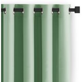 Restilo curtain CARLI color mint plain style classic silver eyelets type of material - textiles oxford 140x250 Cijene
