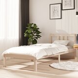 vidaXL Posteljni okvir trden les 75x190 cm | Shoptok.si