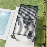 Gardenson Pergola Trumpf, Antracit, 3x5,3m | Shoptok.si