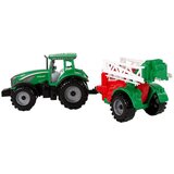 Green Farm Tractor with Red and Sprayer Fricative Drive | shoptok.hr