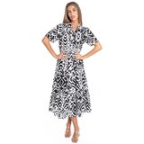 Isla Bonita By Sigris Dolge obleke Dolga Midi Obleka Črna | Shoptok.si
