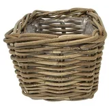 Korito za rastline (Do x Š x V: 21 x 21 x 19 cm, Ratan)