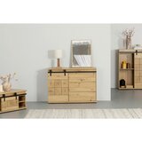 Landscape komoda, črna, barve hrasta | Shoptok.si