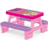 Dolu piknik klupa za decu - barbie ( 016089 ) Cene