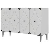 Hanah home konzola alfa 120 white silver | Eponuda.com