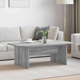  Klubska miza Siva Sonoma 93 x 53 x 33 cm Konstruiran les, (5000120582) | Shoptok.si