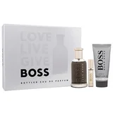 Boss Bottled darilni set parfumska voda 100 ml + parfumska voda 10 ml + gel za prhanje 100 ml za moške