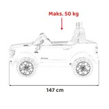 Dječji automobil na akumulator RAM 3500, crveni Slike