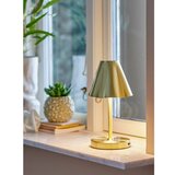 Bloomingville Medeninasta LED namizna svetilka s kovinskim senčilom (višina 28 cm) Lianna – | Shoptok.si