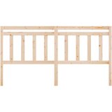  Uzglavlje za krevet 186 x 4 x 100 cm od masivne borovine | shoptok.hr