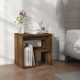 The Living Store Nočna omarica rjavi hrast 40x30x40 cm konstruiran les - Nočna Omarica, (21421038) | Shoptok.si