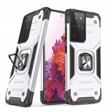 Wozinsky PANCERNE ETUI CASE Z UCHWYTEM DO SAMSUNG GALAXY S22 ULTRA SREBRNY, (21974350) | Shoptok.si