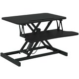 vidaXL Nastavljiva delovna postaja 60x40x(13-41,5)cm jeklo in inž. les | Shoptok.si
