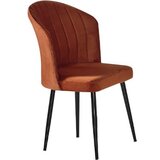 Hanah home Rubi - Orange, Black OrangeBlack Chair Set (4 Pieces) | ePonuda.com