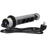 Orno Produžni kabel sa 3 x Schuko utičnice + 2 x USB, ugradbena - OR-AE-1349(GS) | Eponuda.com