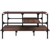  Stolić za kavu boja hrasta 100x100x48,5 cm konstruirano drvo | Eponuda.com
