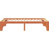  Konstrukcija postelje Rjava 75 x 190 cm Masivno borovo les, (5000127061) | Shoptok.si