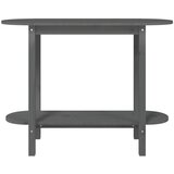  Konzolni stol sivi 110 x 40 x 80 cm od masivne borovine | shoptok.hr