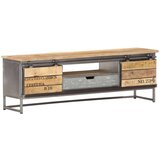 vidaXL TV omarica 120x30x40 cm trden mangov les | Shoptok.si