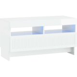  5-dijelni LED TV ormarić Bijela visokog sjaja Konstruirano drvo | shoptok.hr