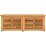  Kutija za pohranu s vrećom 150x50x53 cm masivna tikovina | shoptok.hr