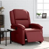 Maison Chic Električni naslanjač - Relax naslanjač vinsko rdeče umetno usnje, (22062233) | Shoptok.si