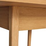 Hübsch Jedilna miza v hrastovem dekorju 110x110 cm Geo – | Shoptok.si