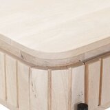  Ručni stol Bijela 100 x 30 x 76 cm Čvrsto drvo manga | shoptok.hr