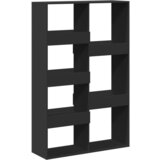 Furnova Pregrada za prostor črna 100x33x155,5 cm inženirski les, (21932090) | Shoptok.si