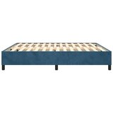  Za krevet s oprugama tamnoplavi 180x200 cm baršunasti | shoptok.hr