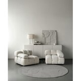 Agnella Sivi vunen okrugao tepih ø 133 cm Morphic Botanica – | shoptok.hr