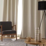 Douceur d intérieur Bež žametna zavesa 140x260 cm Olympe – | Shoptok.si