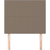  Uzglavlja 2 kom smeđesiva 90x5x78/88 cm od tkanine | shoptok.hr