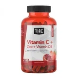 the nutrition vitamin c complex + D3 + cink – 100 tableta