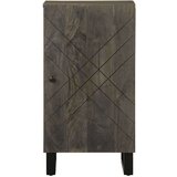 vidaXL Komoda črn 40x33x75 cm trden mangov les | Shoptok.si