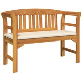  Set za odmaranje u vrtu s jastukom 4 pcs Čvrsto drvo akacije | shoptok.hr