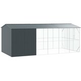  Kavez za ptice Antracit 645 x 310 x 247 cm Cinkani čelik | shoptok.hr
