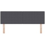  LED glava kreveta Tamno siva 144 cm Kordura tekstil | shoptok.hr
