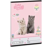 Ars Una Prisrčne živali - Čajanka črtast zvezek A/5 21-32 | Shoptok.si