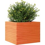  Vrtno cvetlično korito voščeno 60x60x45,5 cm trdna borovina | Shoptok.si