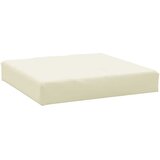  Paletni podni jastuk od tkanine 60x60x9,5 cm krem | shoptok.hr