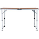 Sklopivi stol za kampiranje aluminijski 120 x 60 cm | Eponuda.ba