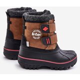 Kesi Children's snow boots with Velcro Lee Cooper Camel | shoptok.hr