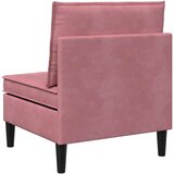 SOFA s pohranom Ružičasta Baršun - Ružičasta Srednja | shoptok.hr