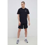 Under Armour Kratke hlače za tek Launch črna barva | Shoptok.si