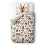 Butter Kings Dječja posteljina za krevet za jednu osobu od pamučnog satena 135x200 cm Little Boho – Cijene